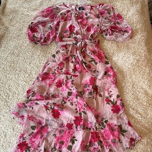 Sugarlips Pink Floral Dress